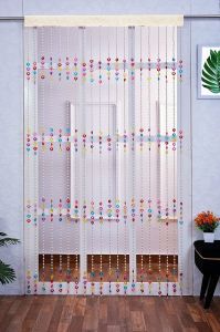 PVC Multicolor Beaded Door Curtain