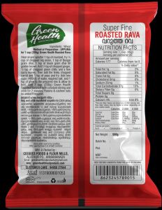 Green Health Super Fine Roasted Rava