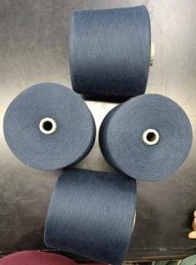 20 NE Grey Polyester Cotton Dyed Blended Yarn