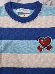 Cotton Knitted Women Sweater