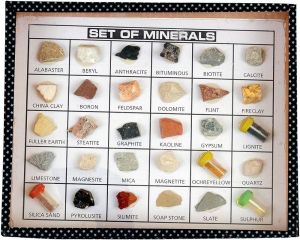 Collection of Mineral Set