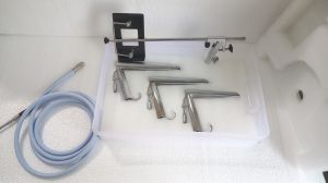 Laryngoscope Set with Fiber Optic Cable