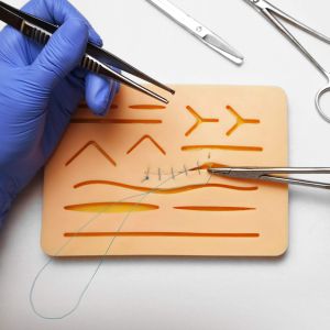 Silicone Suture Practice Pad