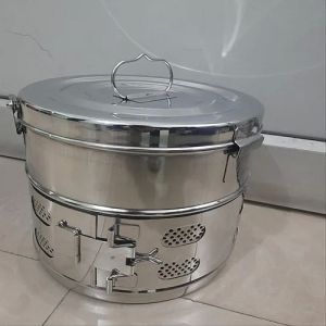 Stainless Steel Dressing Drum
