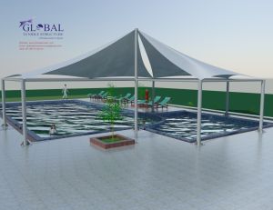 Swimming Pool Tensile Structure