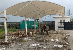 Car Parking Tensile Structure