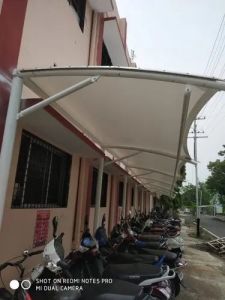 Car Parking Tensile Structure