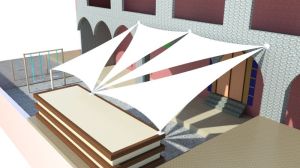 Entrance Tensile Structure