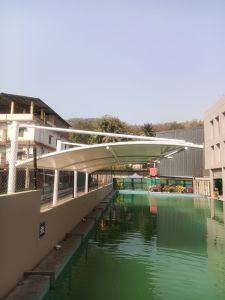 Swimming Pool Tensile Structure