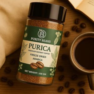 100gm Purity Beans Purica Gourmet Instant Coffee Granules