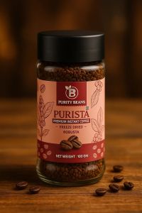100gm Purity Beans Purista Gourmet Instant Coffee Granules