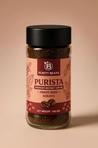 100gm Purity Beans Purista Gourmet Instant Coffee Granules