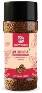 100gm Purity Beans Purista Gourmet Instant Coffee Granules