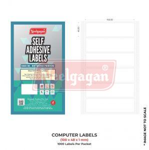 100x48x1mm Neelgagan Dot Matrix Printer Computer Label