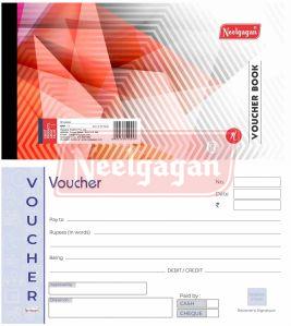 160 Pages Neelgagan Voucher Book