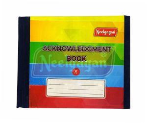 192 Pages Neelgagan Acknowledgement Book