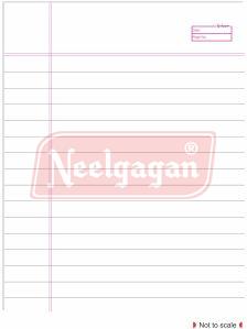 Neelgagan Hardbound Gold Notebook