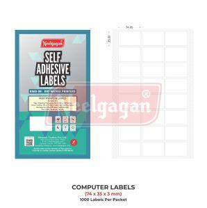 74x35x3mm Neelgagan Dot Matrix Printer Computer Label