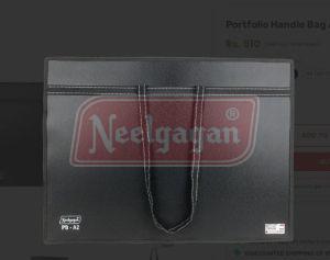 Black A3 Portfolio Bag