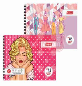 Neelgagan A3 Twin Wire Bound MY Sketch Book
