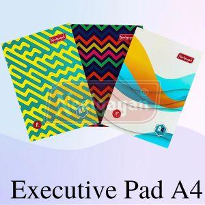 Neelgagan A4 Paper Cover Glue Bound Executive Pad