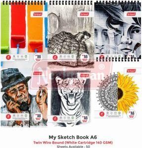 Neelgagan A6 Twin Wire Bound MY Sketch Book