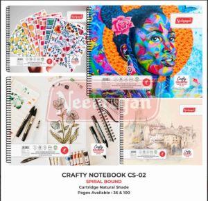 Neelgagan Crafty Spiral Bound Drawing Book