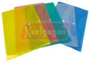 Neelgagan Plastic Button File Folder