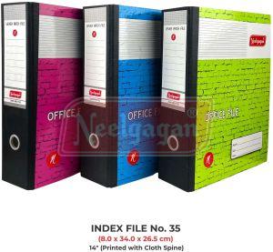 Neelgagan Printed With Cloth Spine Index File