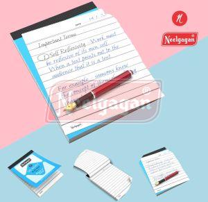 Neelgagan Ruled Plain No. 11 Paper Slip Pad