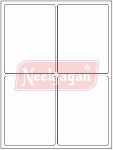 White Paper Neelgagan Multipurpose Self Adhesive Label