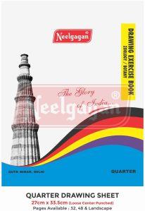White Paper Neelgagan Quarter Drawing Sheet