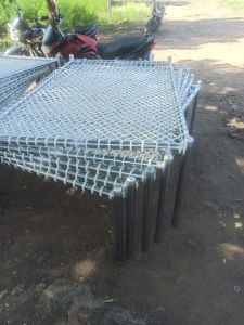 Single Stainless Steel Charpai