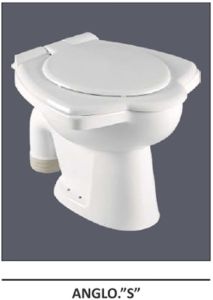 Anglo S Ceramic Western Toilet Seat