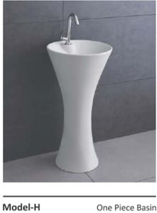 Ceramic Floor Mount Wash Basin