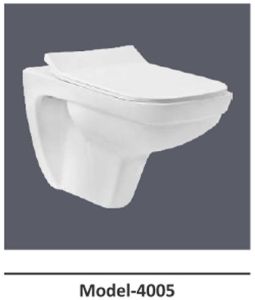 Wall Mounted Ceramic Western Toilet Seat