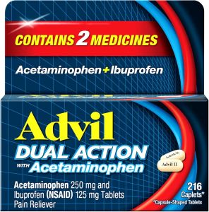 Advil Dual Action Pain Relief Caplets
