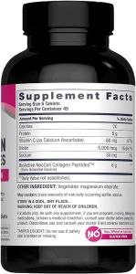 Neocell Collagen Peptides Tablets with Vitamin C