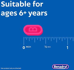 Benadryl 25 Mg Allergy Relief Tablets