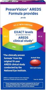 Preservision Areds Eye Health Softgel Capsules