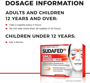Sudafed PE Sinus Pressure Relief Tablets