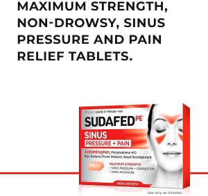 Sudafed PE Sinus Pressure Relief Tablets