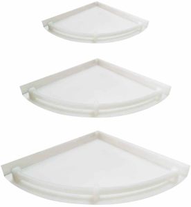 10 Inch ABS Bathroom Corner Shelf