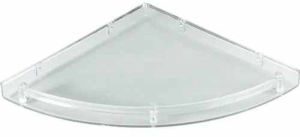 12 Inch ABS Bathroom Corner Shelf