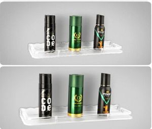 5x15 Inch Rectangular ABS Bathroom Shelf