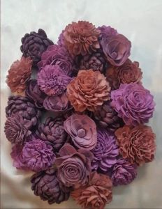 2.5 Inch Light Pink Sola Flower