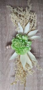 Handcrafted Multicolor Sola Wood Flower