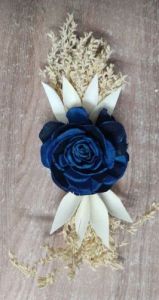 Handcrafted Multicolor Sola Wood Flower