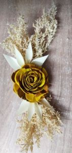 Handcrafted Multicolor Sola Wood Flower