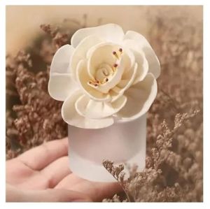3.5 Inch Off White Sola Flower